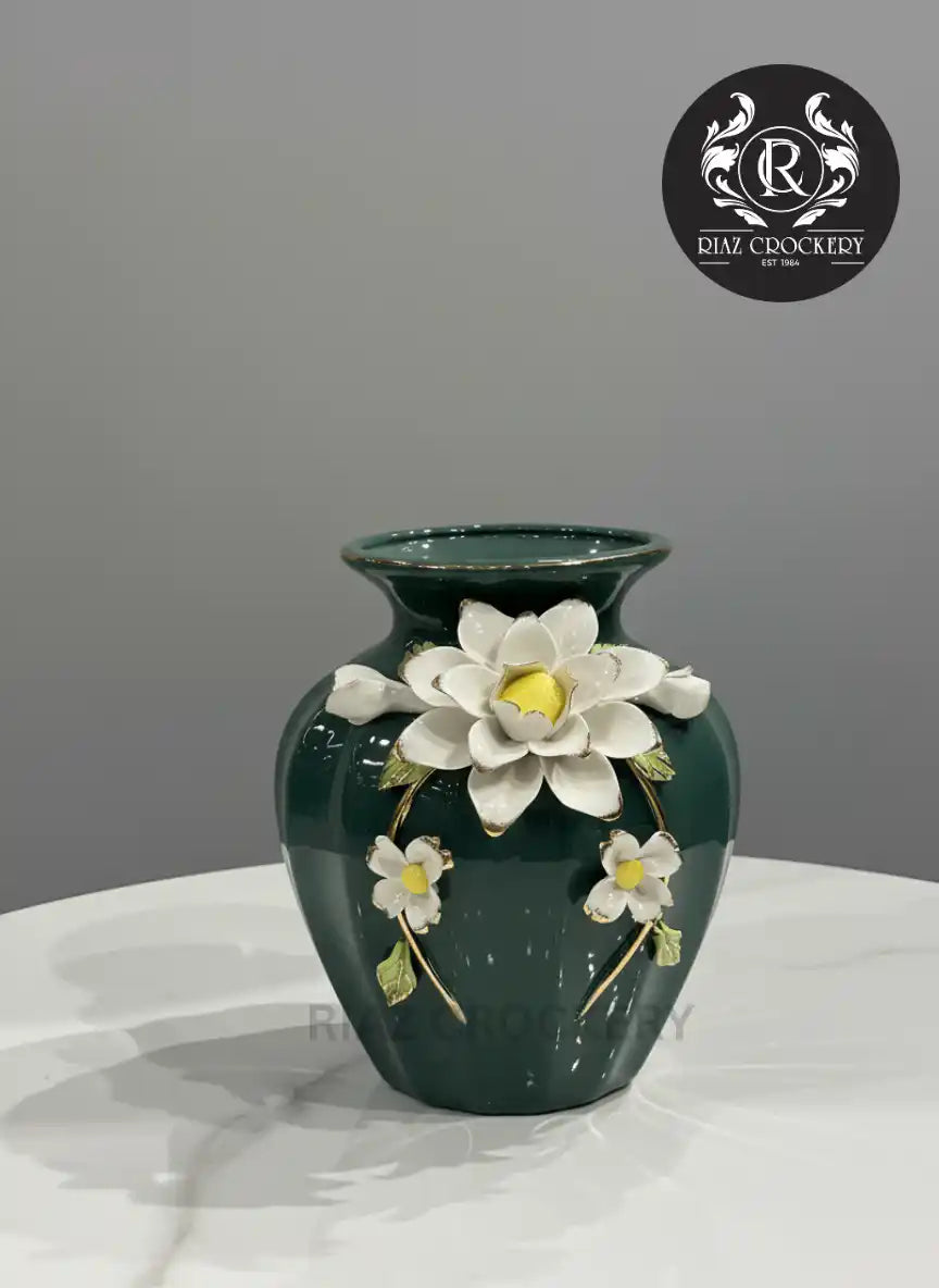 CERAMIC AMBOSE FLOWER VASE