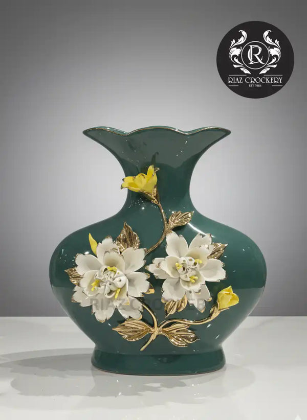 CERAMIC AMBOSE FLOWER VASE