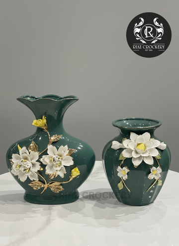 CERAMIC AMBOSE FLOWER VASES