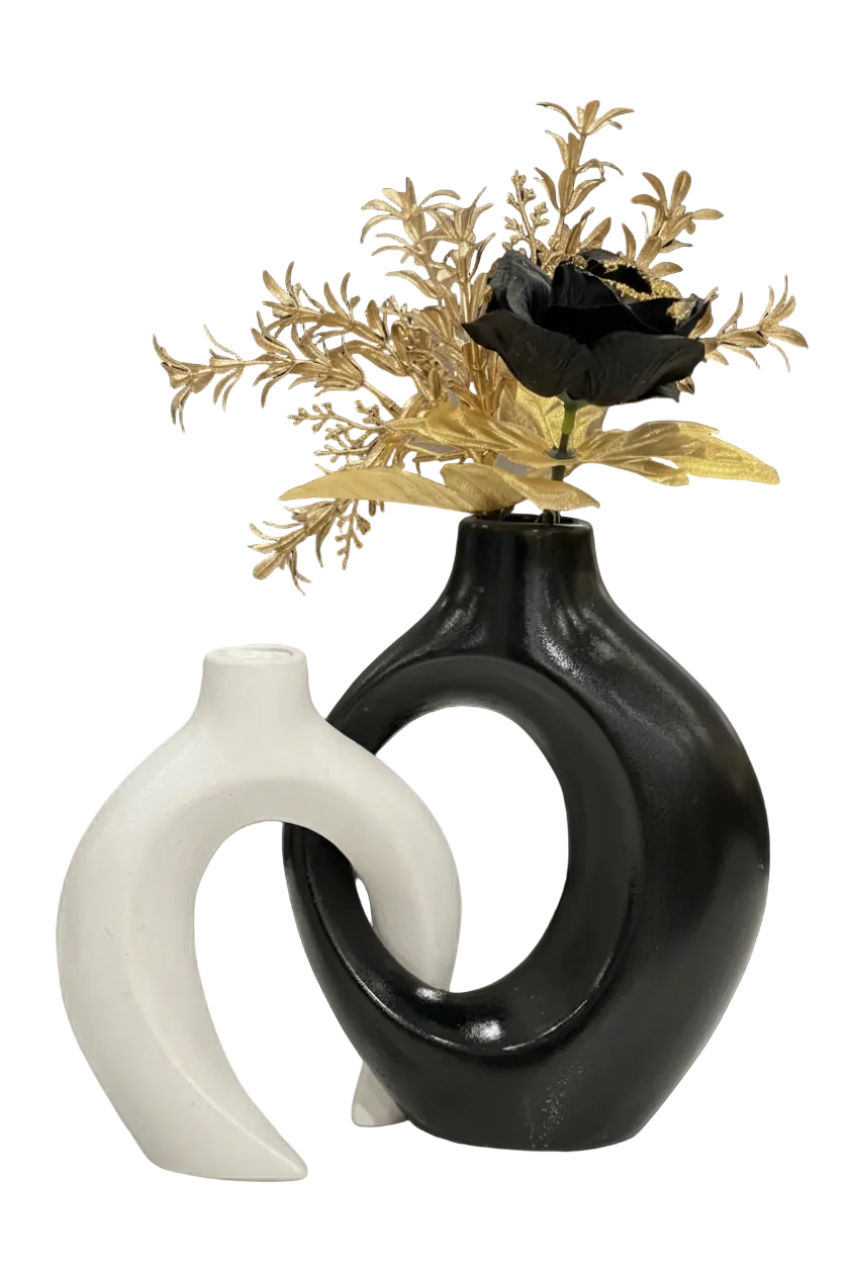 HAND VASE 2PCS