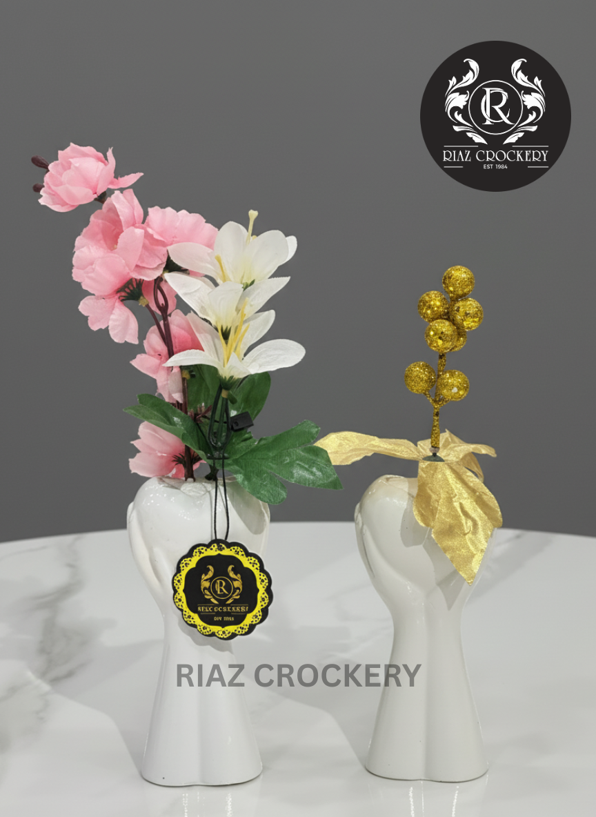 HAND VASE 2PCS