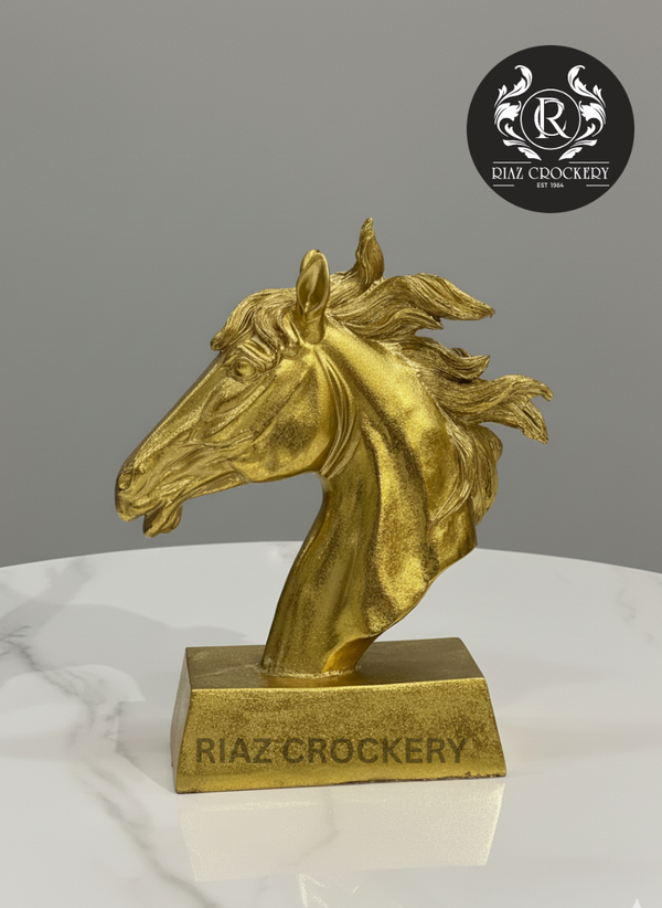 GOLDEN HORSE STATUE