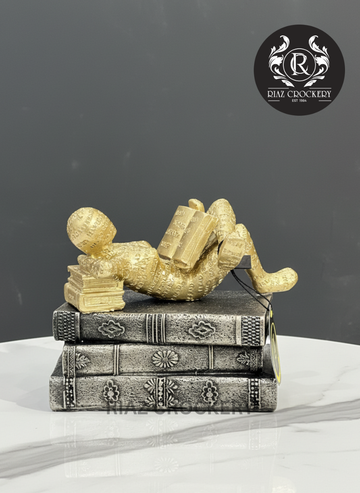 FIBER BOOK STATUE