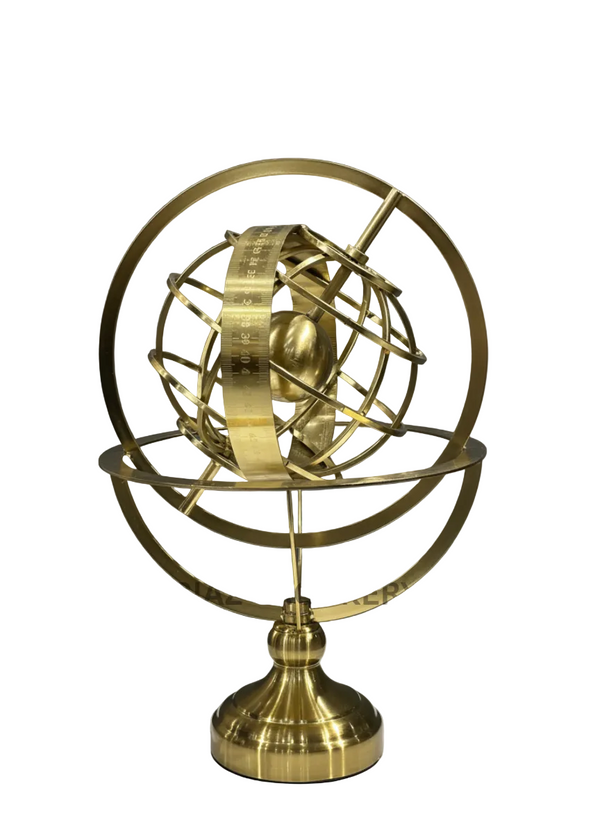 GOLDEN METAL GLOBE