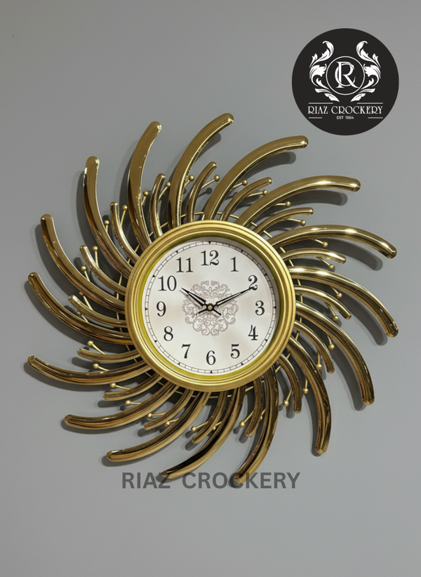 METAL WALL CLOCK
