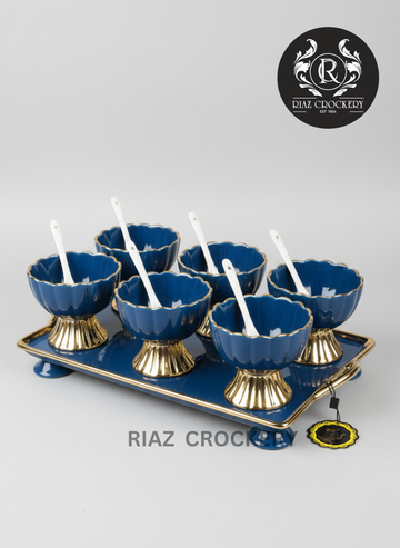 SHINE GOLDEN ICE CREAM SET 13PCS