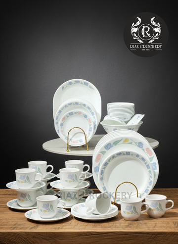 CORELLE DINNER SET 76-PCS 12-PERSON