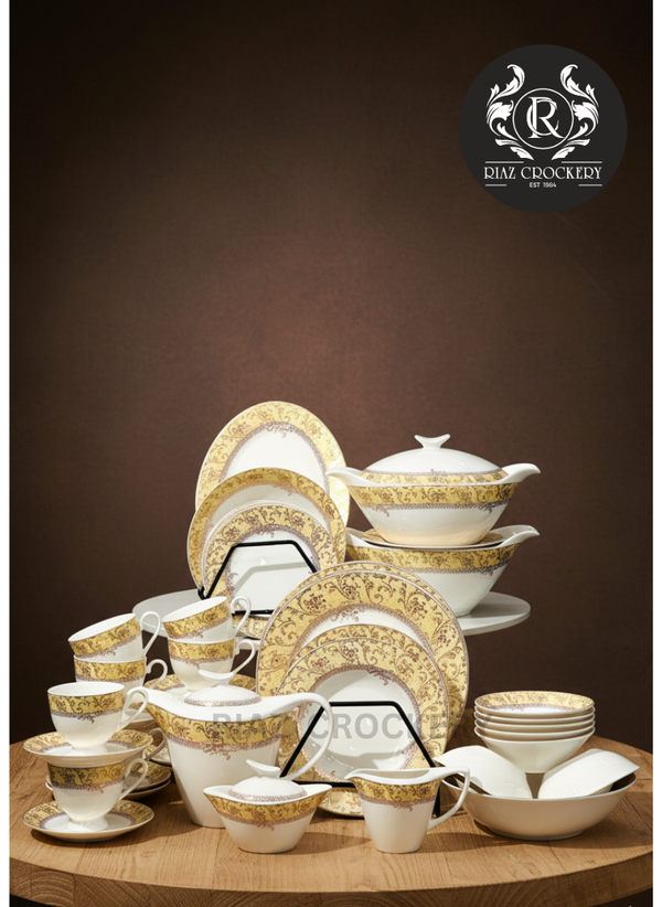 BE DINNER SET OVAL 61-PCS 8-PERSON