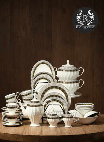 BONE DINNER SET 61-PCS 8-PERSONS