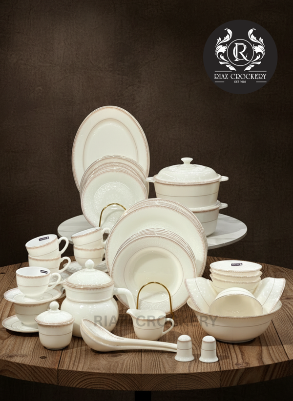 GEMYA USA DINNER SET ROUND FULL SH 72-PCS