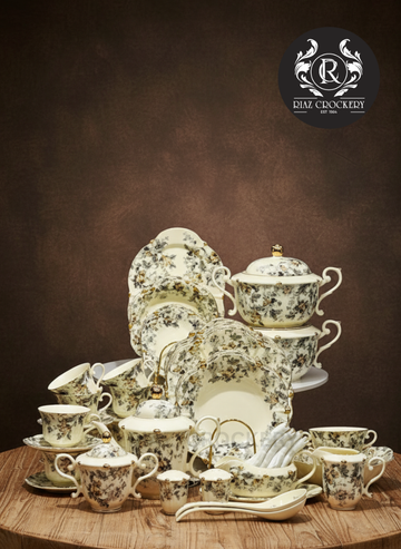 ROYAL ALBERT DINNER SET 75-PCS KY2204