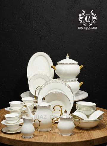 PARSACHI DINNER SET 61-PCS LOTUS-4