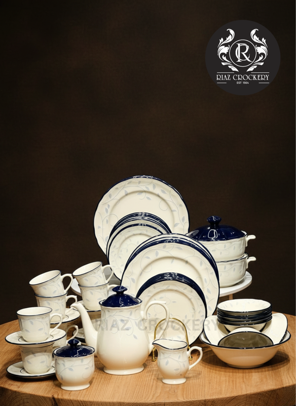 ROYAL OF LONDON DINNER SET 61-PCS 8-PERSONS