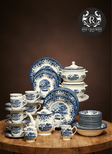 WINDSOR DINNER SET 85-PCS 12-PERSON