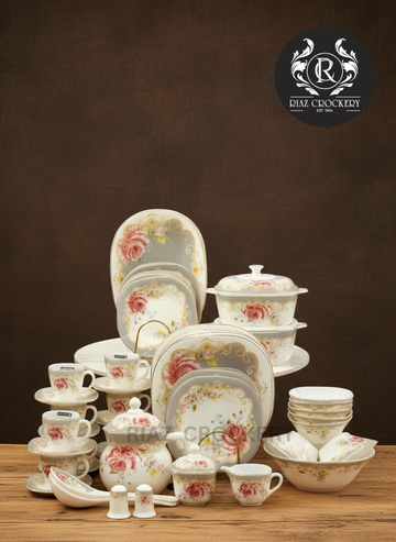 DINNER SET MR SQUARE USA 72-PCS