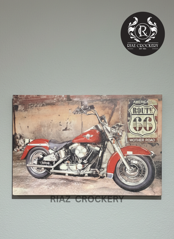 BIKE PAINTING WALL FRAME