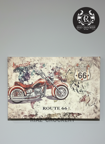 BIKE PAINTING WALL FRAME