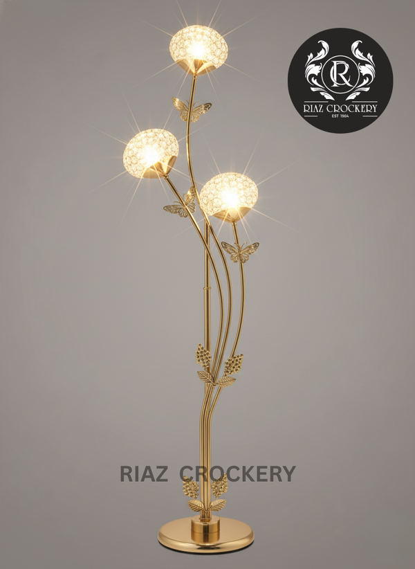 GOLDEN FLOOR LAMP