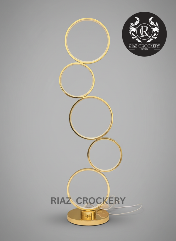 LED ROUND RINGS FLOOR LAMP