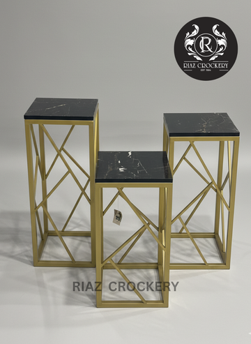 SQUARE CORNER 3PCS TABLE SET