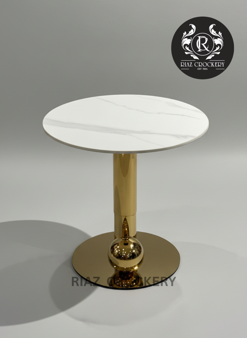 MARBLE GOLD ARABIC TABLE