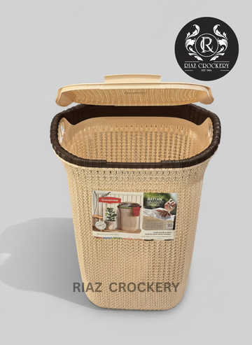 RATAN LANUDRY BASKET