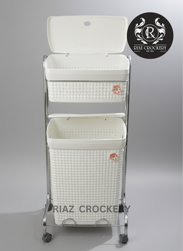 HOME KITS/STAND LAUNDRY BASKET