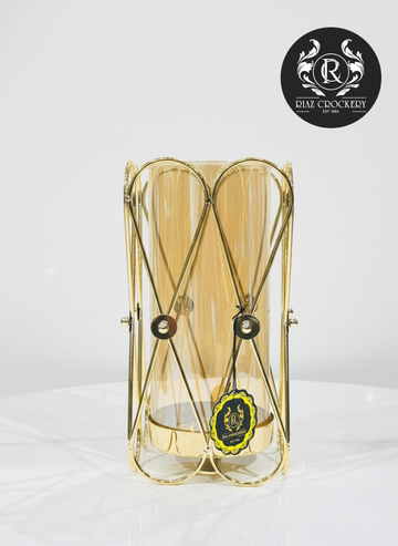 GOLDEN METAL CANDLE STANDS