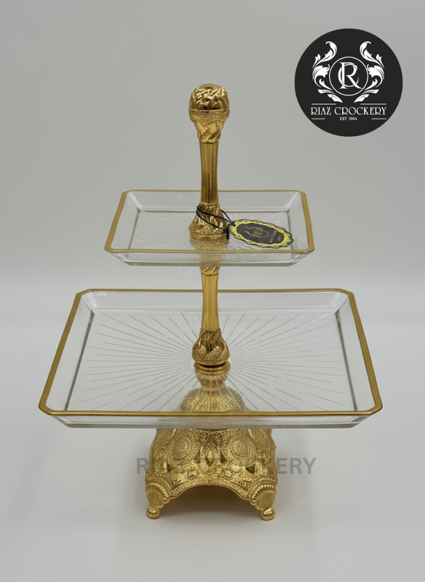 TURKY CRYSTAL GOLD SWEET PLATER 2-STEPS