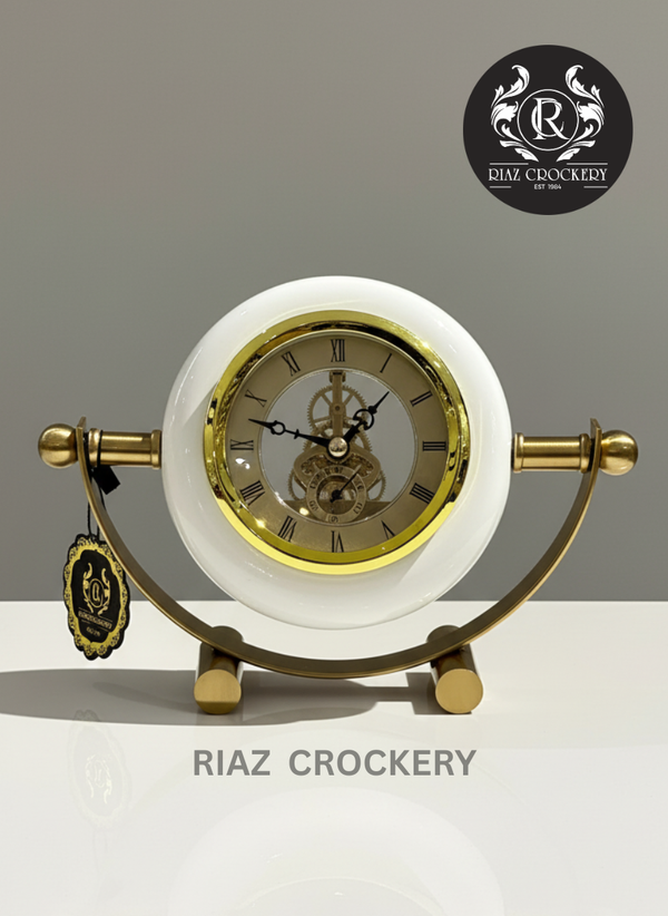 METAL TABLE CLOCK