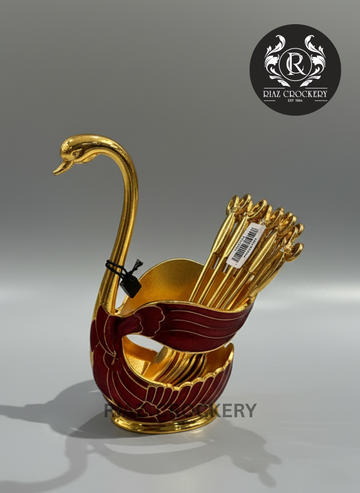 ORCHID DUCK FORK HOLDER