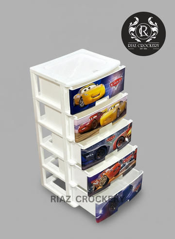 KIWI PRINTED CABINET MEDIUM 5 DRAW