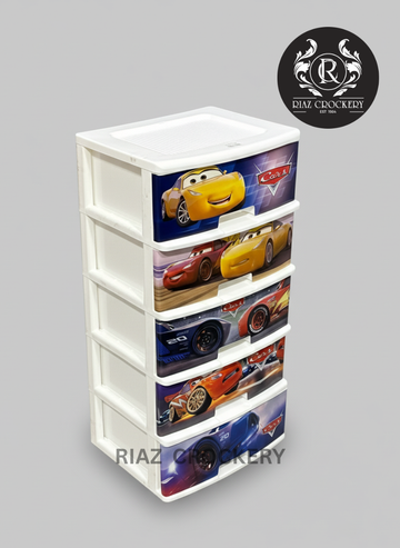 KIWI PRINTED CABINET MEDIUM 5 DRAW