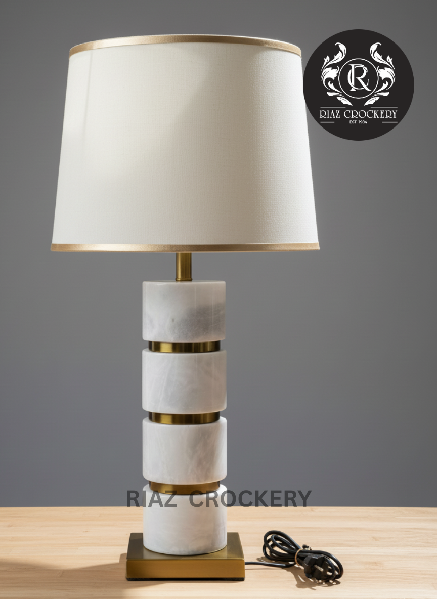 MARBLE GOLD TABLE LAMP
