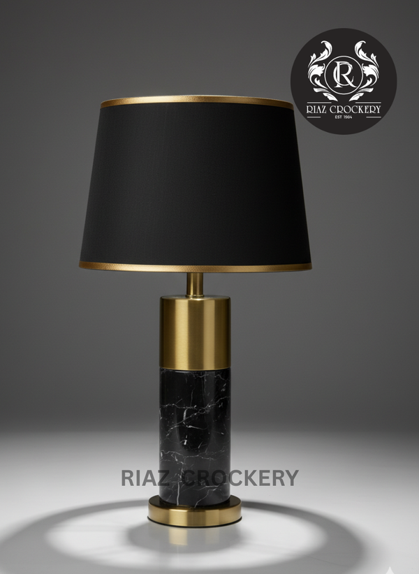 MARBLE GOLD TABLE LAMP