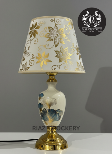 GOLDEN CERAMIC TABLE LAMP