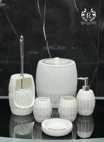 RISIN M&K BATH ACCESORES SET
