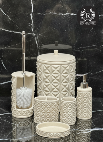 RISIN M&K BATH ACCESORIES SET
