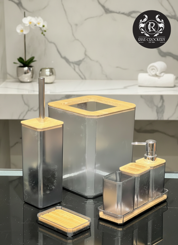ACRYLIC BATH ACESORIES SET