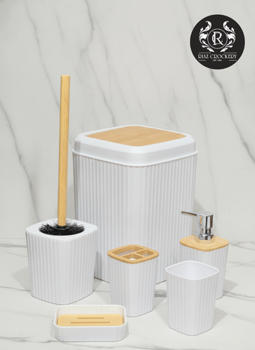 BATH ACCESORIES SET 6-PCS