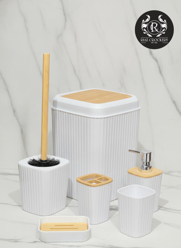 BATH ACCESORIES SET 6-PCS