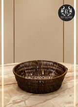 BROWN CAN FRUIT BASKET