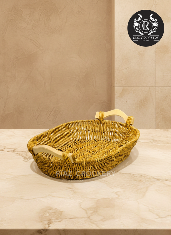 BROWN FRUIT BASKET