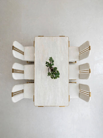 Golden dinning table 20188
