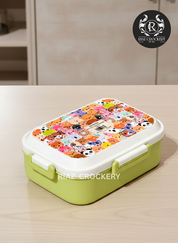 Cartoon Lunch Box, 2 Compartment