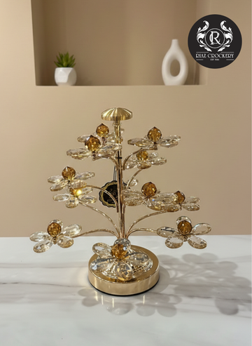 CRYSTAL GOLD TABLE LAMP