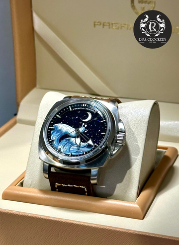 PAGANI LEATHER STRIP WATCH