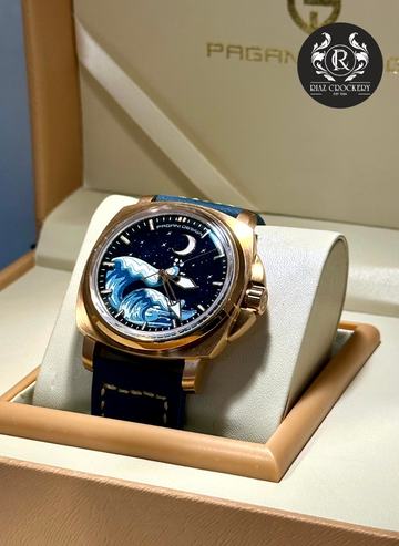 PAGANI LEATHER STRIP WATCH