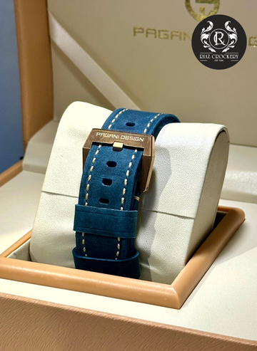 PAGANI LEATHER STRIP WATCH