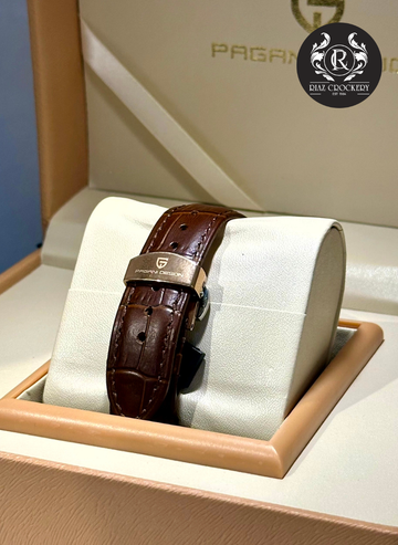 PAGANI LEATHER STRIP WATCH